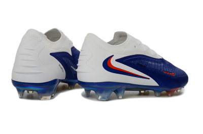 Unisex Nike Phantom 6 Elite Low FG Football Boots - Blue/Electric Blue/Fiery Orange
