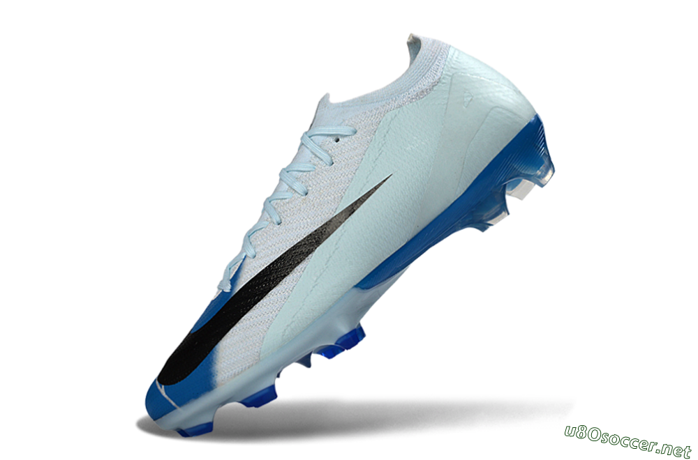 Unisex Nike Air Zoom Mercurial Vapor 16 Elite FG Football Boots - Blue/Sky Blue/Black 5