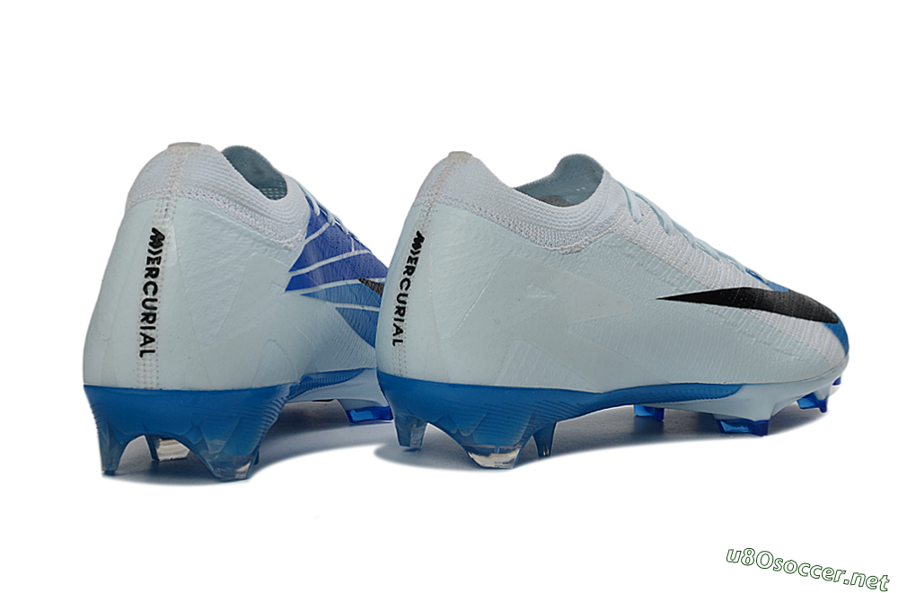 Unisex Nike Air Zoom Mercurial Vapor 16 Elite FG Football Boots - Blue/Sky Blue/Black 6