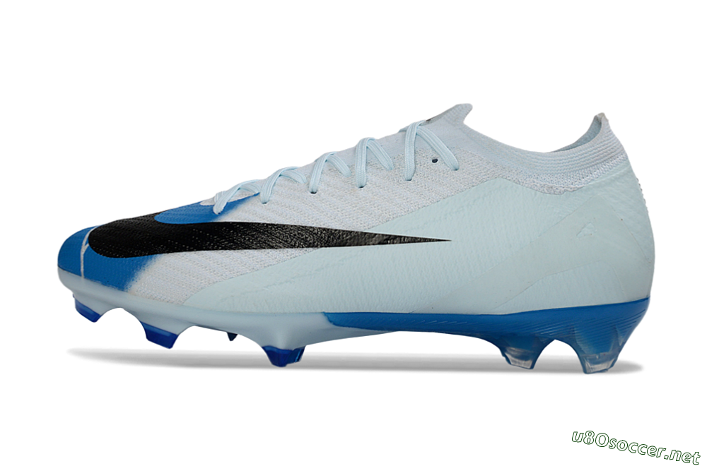 Unisex Nike Air Zoom Mercurial Vapor 16 Elite FG Football Boots - Blue/Sky Blue/Black 0