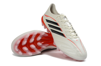 Men's Adidas Copa Pure 3 Elite AG Football Boots - White/Scarlet/Black