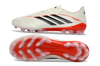 Men's Adidas Copa Pure 3 Elite AG Football Boots - White/Scarlet/Black
