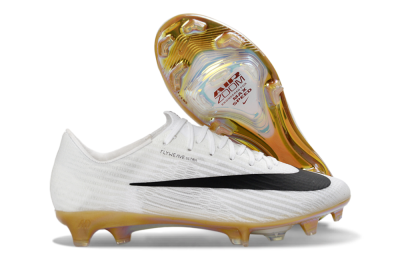 Men's Nike Air Zoom Mercurial Superfly 11 FG Football Boots - White/Iridescent Yellow/Black