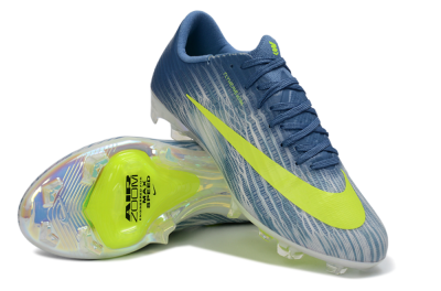 Men's Nike Air Zoom Mercurial Superfly 11 FG Football Boots - Blue/Electric Yellow/Light Blue