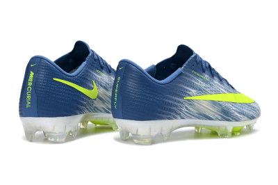 Men's Nike Air Zoom Mercurial Superfly 11 FG Football Boots - Blue/Electric Yellow/Light Blue