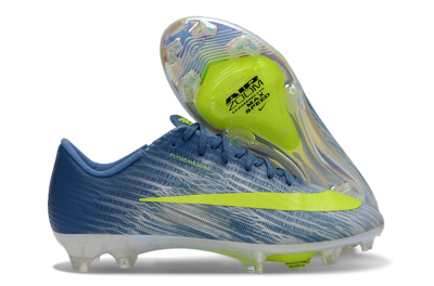 Men's Nike Air Zoom Mercurial Superfly 11 FG Football Boots - Blue/Electric Yellow/Light Blue