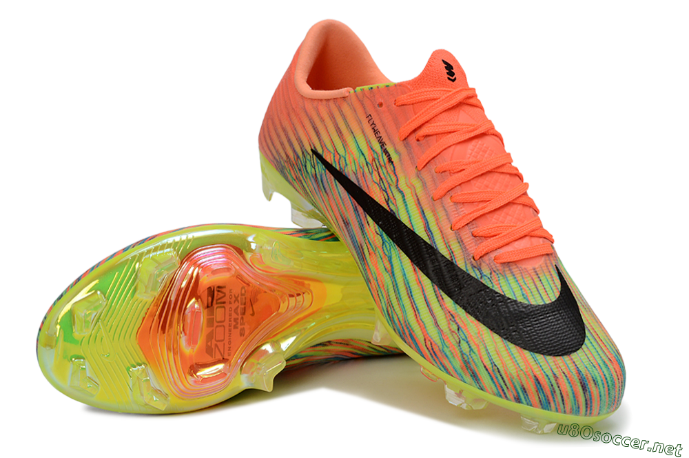 Men's Nike Air Zoom Mercurial Superfly 11 FG Football Boots - Orange/Vibrant Citrus/Electric Lime 3