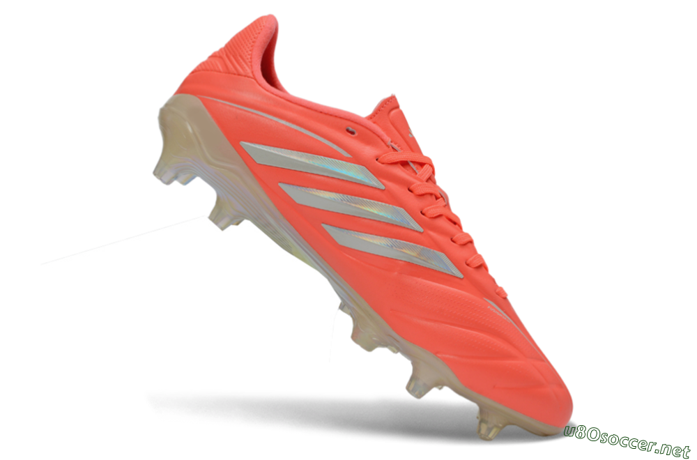 Men's Adidas Copa Pure 3 Elite FG Football Boots - Orange/Vibrant Coral/Glossy Silver 3
