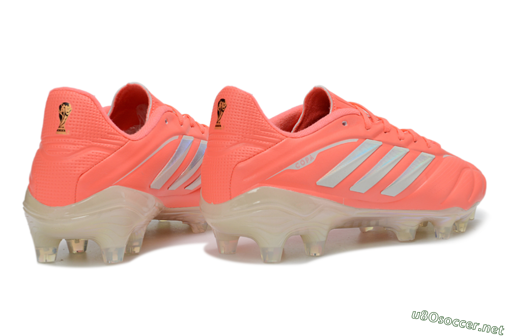Men's Adidas Copa Pure 3 Elite FG Football Boots - Orange/Vibrant Coral/Glossy Silver 5