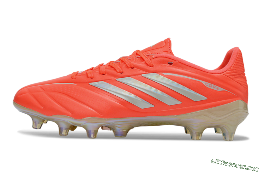Men's Adidas Copa Pure 3 Elite FG Football Boots - Orange/Vibrant Coral/Glossy Silver 0