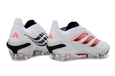 Men's Adidas Predator 26 Elite SG Football Boots - White/Vibrant Pink/Black