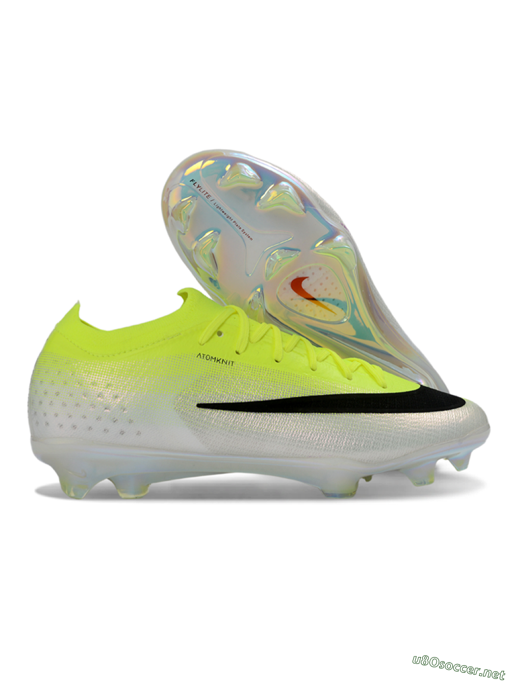 Men's Nike Air Zoom Mercurial Vapor 17 Elite FG Football Boots - Yellow/Neon Yellow/Black 2