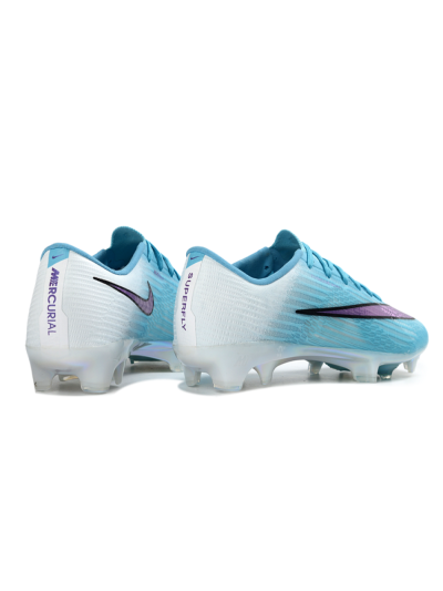 Men's Nike Air Zoom Mercurial Superfly 11 FG Football Boots - Blue/Iridescent Blue/Deep Purple