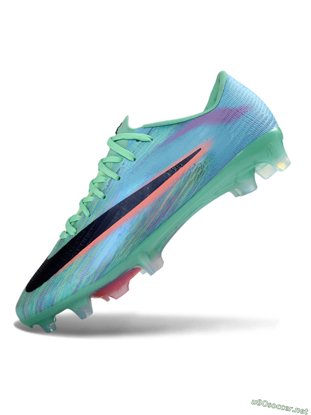 Men's Nike Air Zoom Mercurial Superfly 11 FG Football Boots - Green/Aqua Mist/Fusion Pink 5