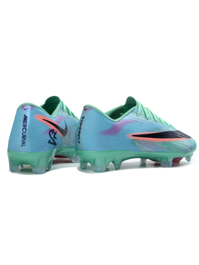 Men's Nike Air Zoom Mercurial Superfly 11 FG Football Boots - Green/Aqua Mist/Fusion Pink