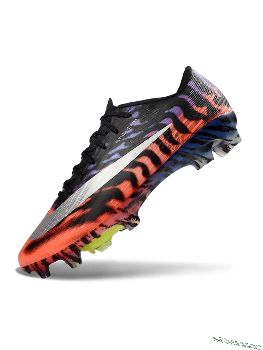 Men's Nike Air Zoom Mercurial Superfly 11 FG Football Boots - Black/Electric Orange/Blue Blaze 5