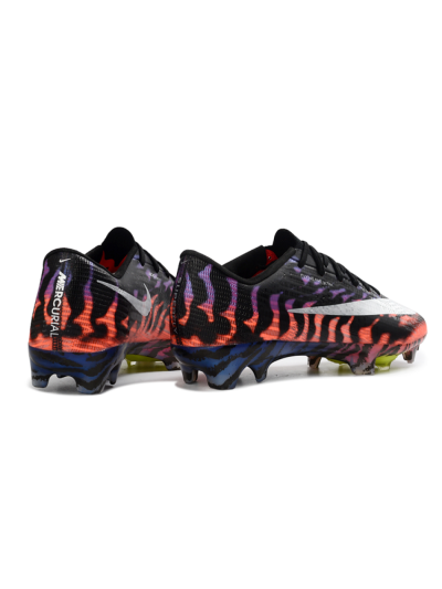 Men's Nike Air Zoom Mercurial Superfly 11 FG Football Boots - Black/Electric Orange/Blue Blaze