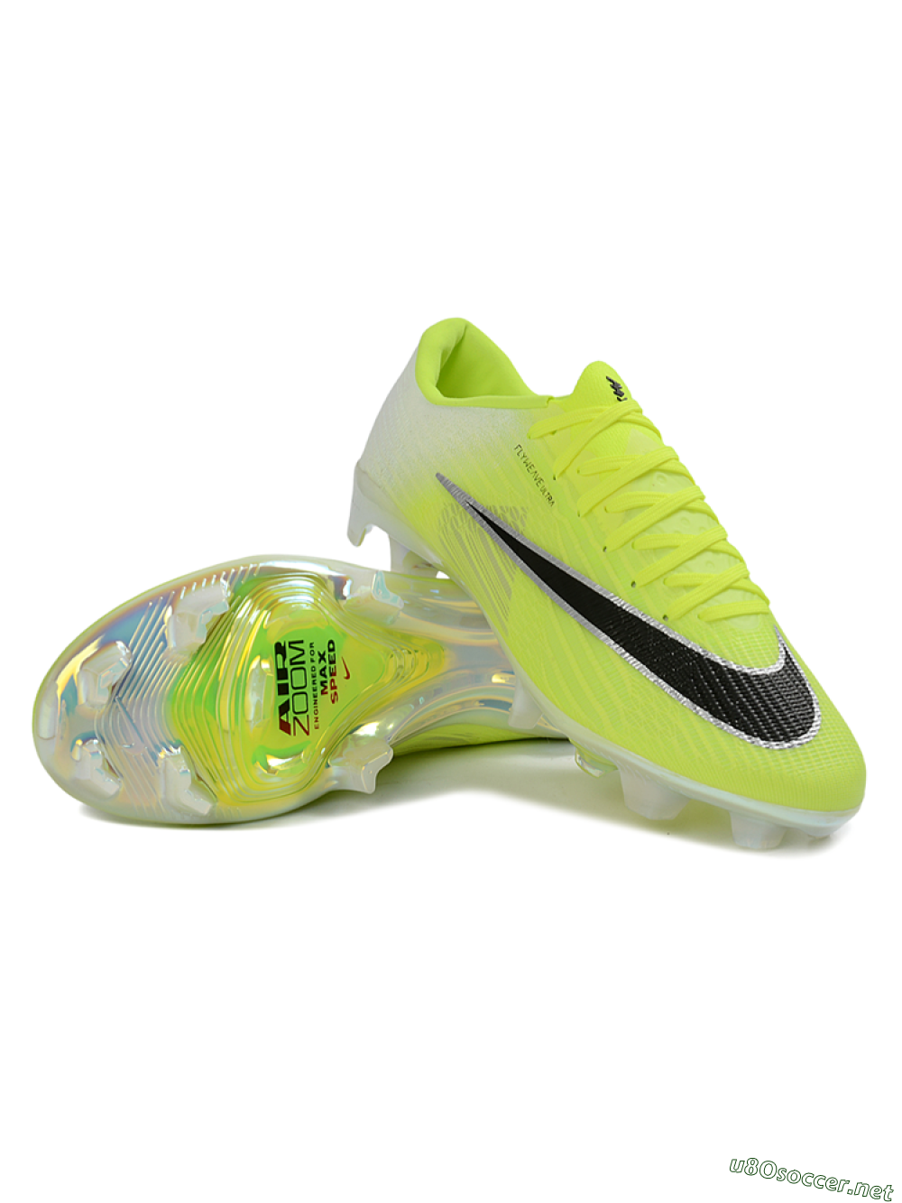 Men's Nike Air Zoom Mercurial Superfly 11 FG Football Boots - Yellow/Electric Lime/Sleek Black 3