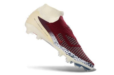 Men's Nike Phantom 6 High Elite AG Football Boots - Red/Crimson Red/Dreamy White
