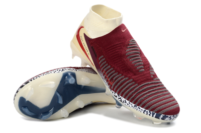 Men's Nike Phantom 6 High Elite AG Football Boots - Red/Crimson Red/Dreamy White