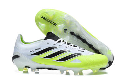 Men's Adidas Predator 26 Elite FG Football Boots - Yellow/Lime Burst/White Fusion