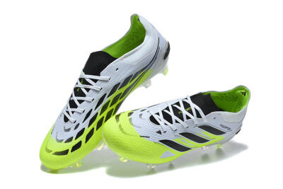 Men's Adidas Predator 26 Elite FG Football Boots - Yellow/Lime Burst/White Fusion