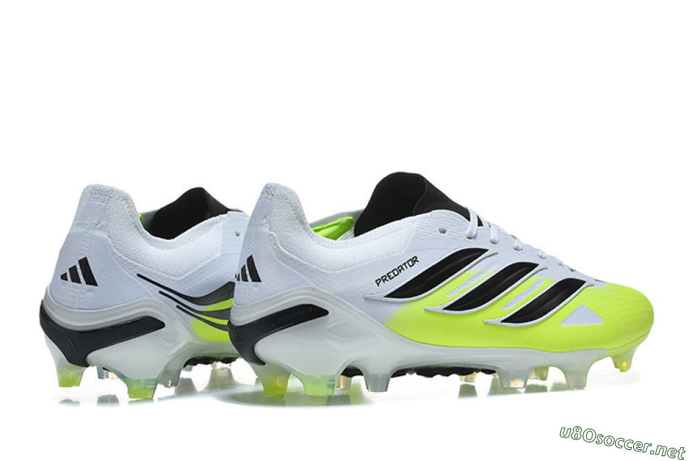 Men's Adidas Predator 26 Elite FG Football Boots - Yellow/Lime Burst/White Fusion 9