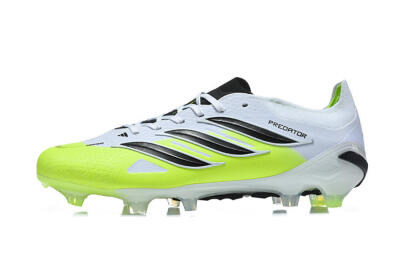 Men's Adidas Predator 26 Elite FG Football Boots - Yellow/Lime Burst/White Fusion