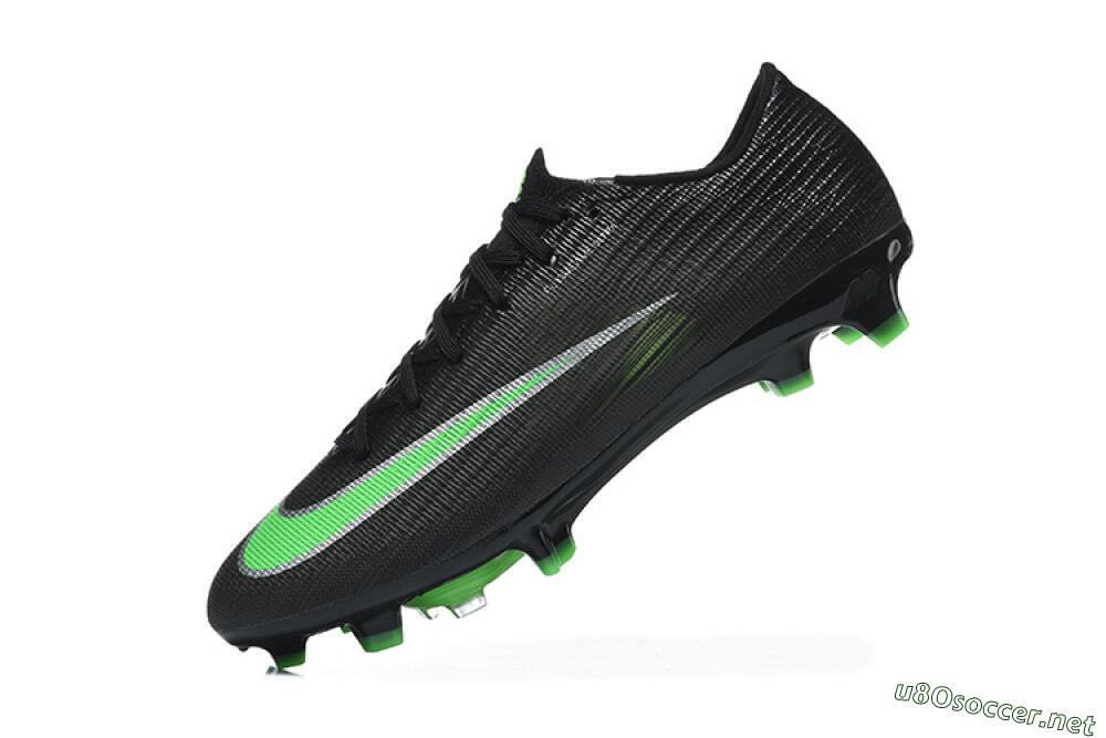 Men's Nike Air Zoom Mercurial Superfly 11 FG Football Boots - Black/Electric Green/Neon Green 8