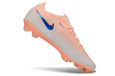 Men's Nike Air Zoom Mercurial Vapor 17 Elite FG Football Boots - Peach/Electric Blue/Soft Coral