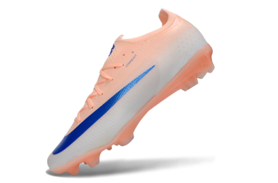Men's Nike Air Zoom Mercurial Vapor 17 Elite FG Football Boots - Peach/Electric Blue/Soft Coral