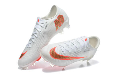 Men's Nike Air Zoom Mercurial Superfly 11 FG Football Boots - White/Bright Red/Crystal Clear