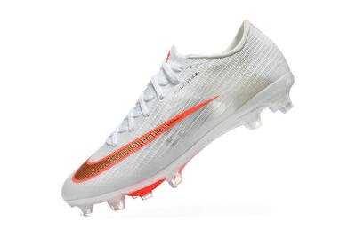Men's Nike Air Zoom Mercurial Superfly 11 FG Football Boots - White/Bright Red/Crystal Clear