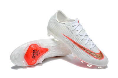 Men's Nike Air Zoom Mercurial Superfly 11 FG Football Boots - White/Bright Red/Crystal Clear