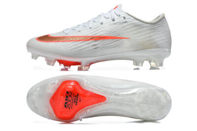 Men's Nike Air Zoom Mercurial Superfly 11 FG Football Boots - White/Bright Red/Crystal Clear