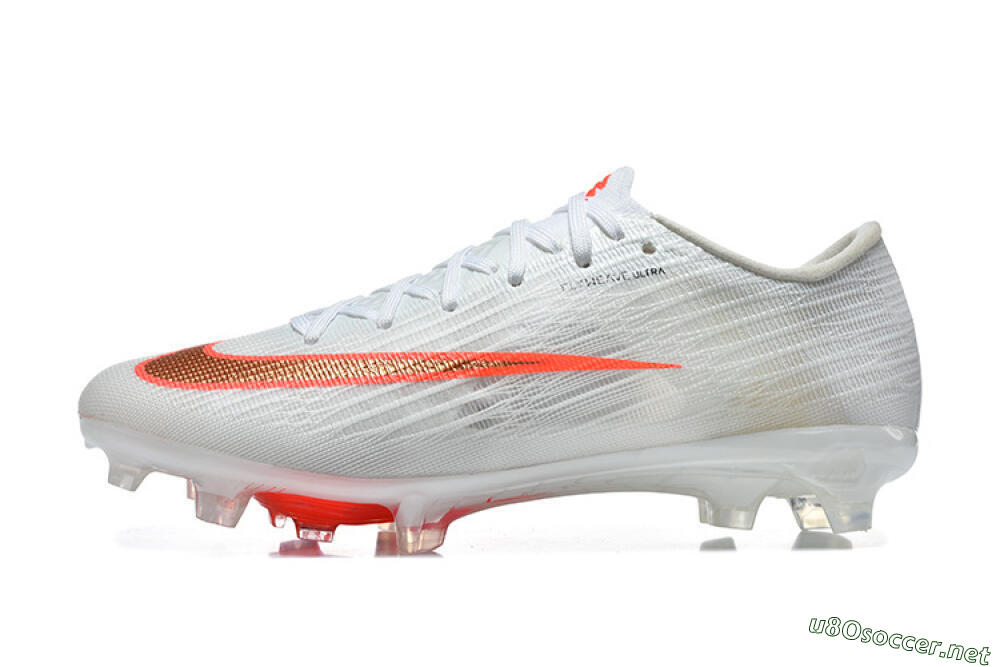 Men's Nike Air Zoom Mercurial Superfly 11 FG Football Boots - White/Bright Red/Crystal Clear 0