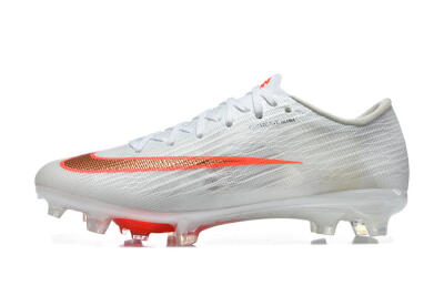 Men's Nike Air Zoom Mercurial Superfly 11 FG Football Boots - White/Bright Red/Crystal Clear
