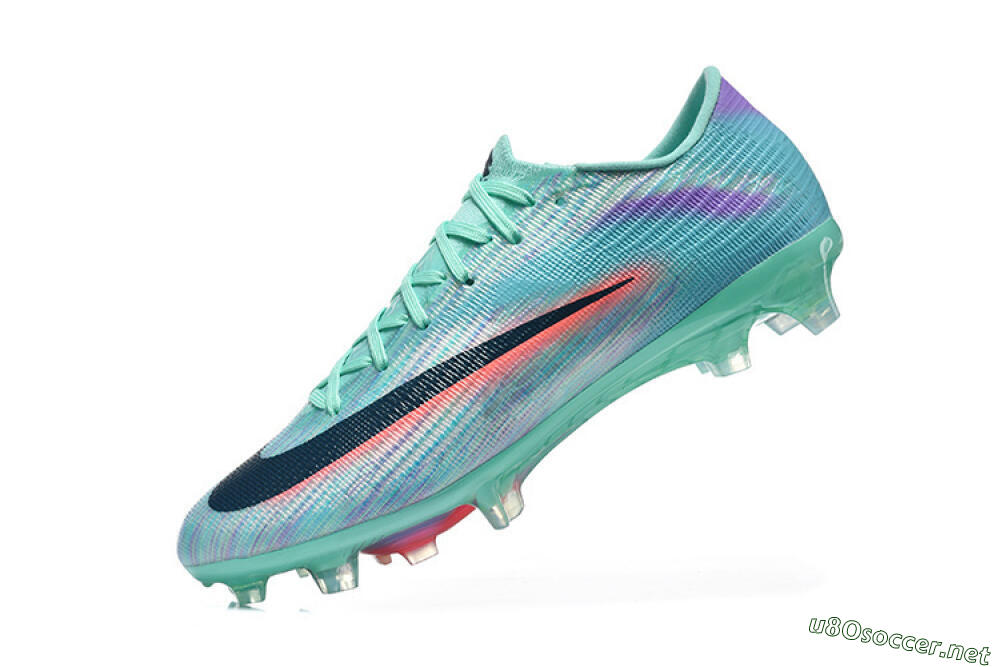Men's Nike Air Zoom Mercurial Superfly 11 FG Football Boots - Aqua/Mint Green/Coral Pink 8