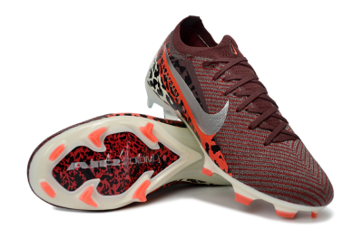 Men's Nike Air Zoom Mercurial Vapor 16 Elite FG Football Boots - Maroon/Fiery Red/Muted Ivory