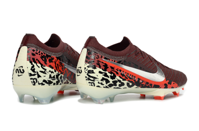 Men's Nike Air Zoom Mercurial Vapor 16 Elite FG Football Boots - Maroon/Fiery Red/Muted Ivory