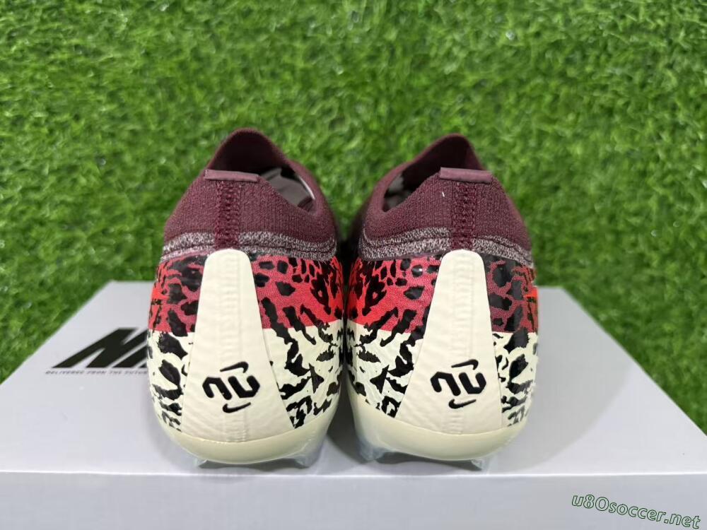 Men's Nike Air Zoom Mercurial Vapor 16 Elite FG Football Boots - Maroon/Fiery Red/Muted Ivory