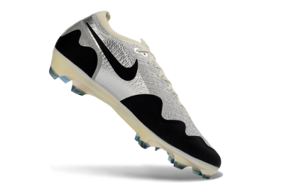 Men's Nike Air Zoom Mercurial Vapor 16 Elite FG Football Boots - Black/Golden Grey/White