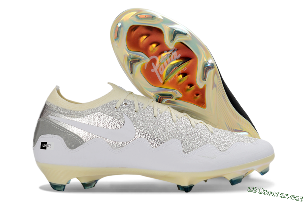 Men's Nike Air Zoom Mercurial Vapor 16 Elite FG Football Boots - Black/Golden Grey/White 2