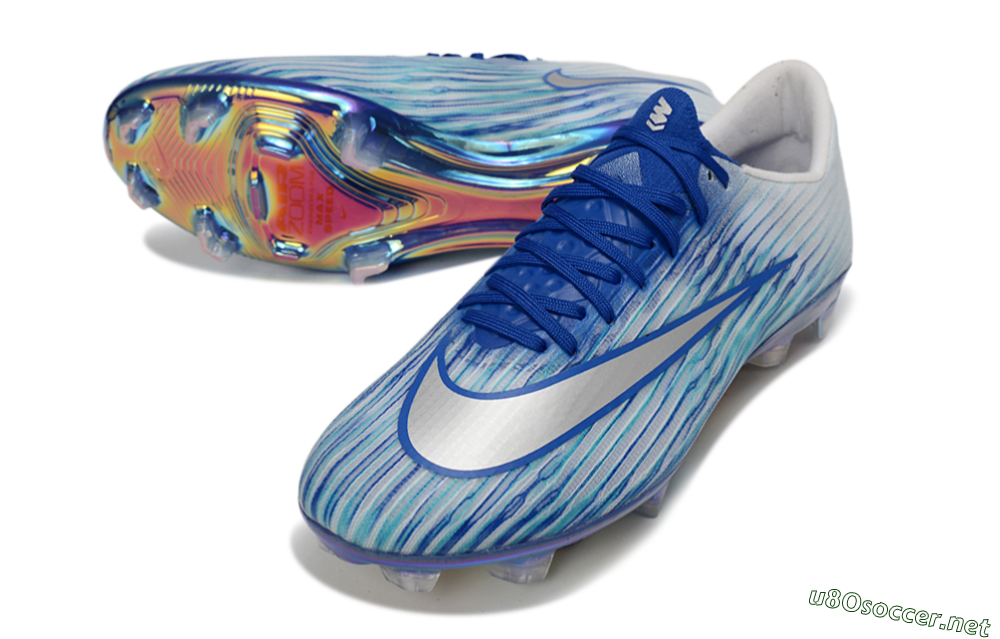 Men's Nike Air Zoom Mercurial Superfly 11 FG Football Boots - Blue/Electric Blue/Iridescent White 3