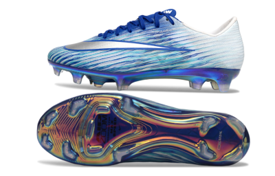 Men's Nike Air Zoom Mercurial Superfly 11 FG Football Boots - Blue/Electric Blue/Iridescent White