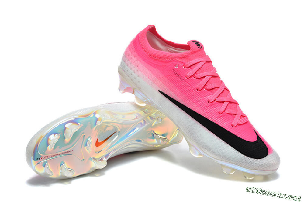 Men's Nike Air Zoom Mercurial Vapor 17 Elite FG Football Boots - Pink/Electric Pink/Black 4