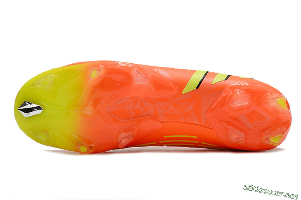 Men's Adidas Predator Edge.1 Low FG Football Boots - Orange/Yellow 6