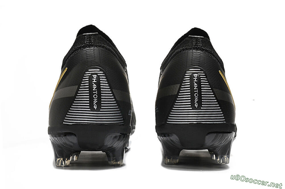 Men's Nike Phantom GT 2 FG Football Boots - Black/Silver/Gold 5