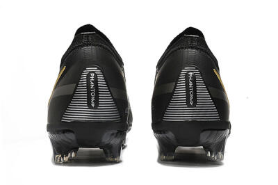 Men's Nike Phantom GT 2 FG Football Boots - Black/Silver/Gold