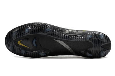 Men's Nike Phantom GT 2 FG Football Boots - Black/Silver/Gold
